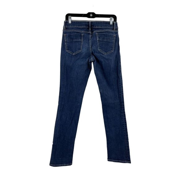Banana Republic Classic Skinny Denim Jeans Medium Wash Low Rise Size 6 - Picture 4 of 10